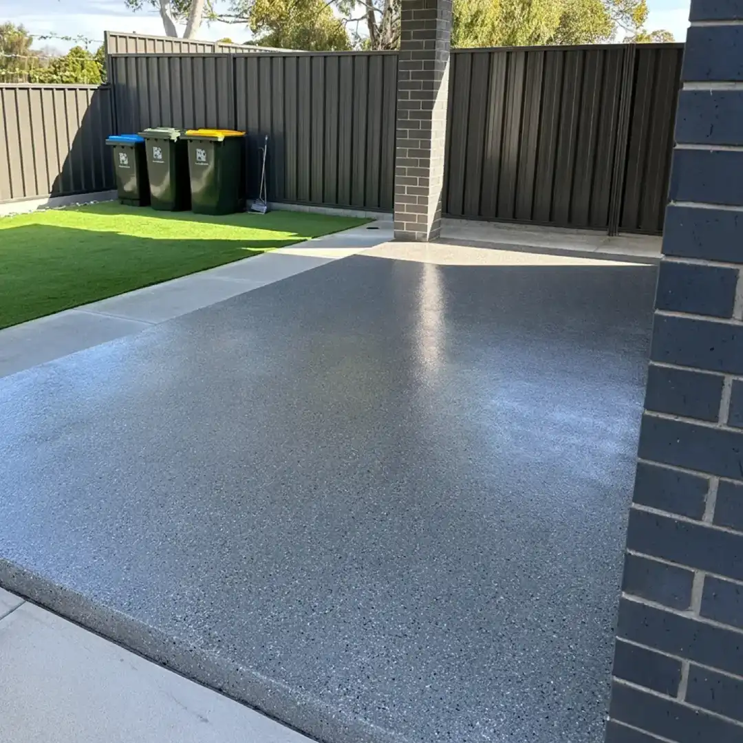 Epoxy Flooring Huge Front Space