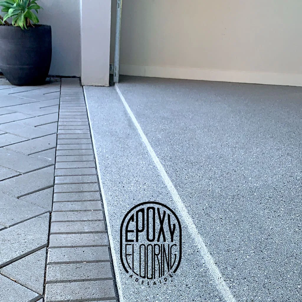 Epoxy floor in garage. Payneham SA