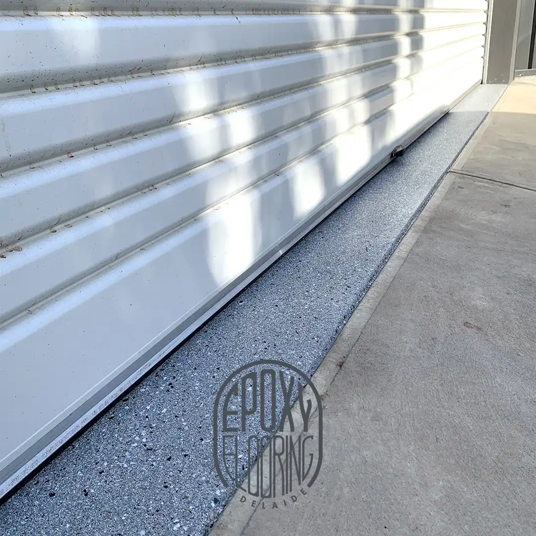 Garage renovation in Adelaide. Epoxy flooring