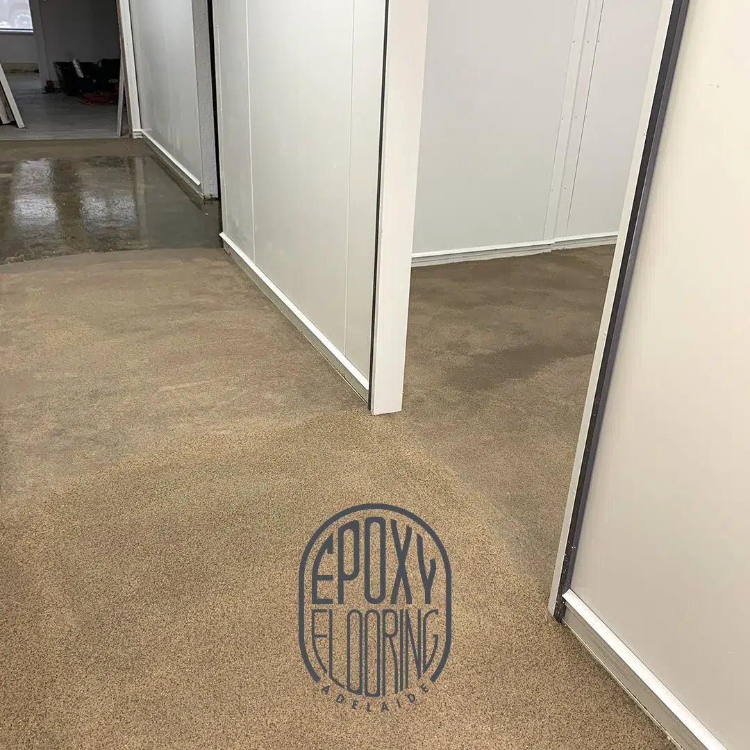 Mortar for epoxy flooring systems