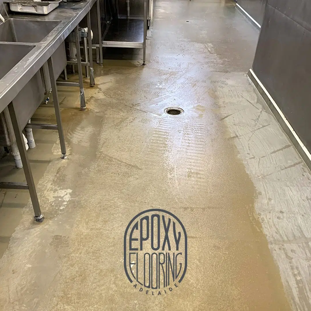 New floor industrial kitchen