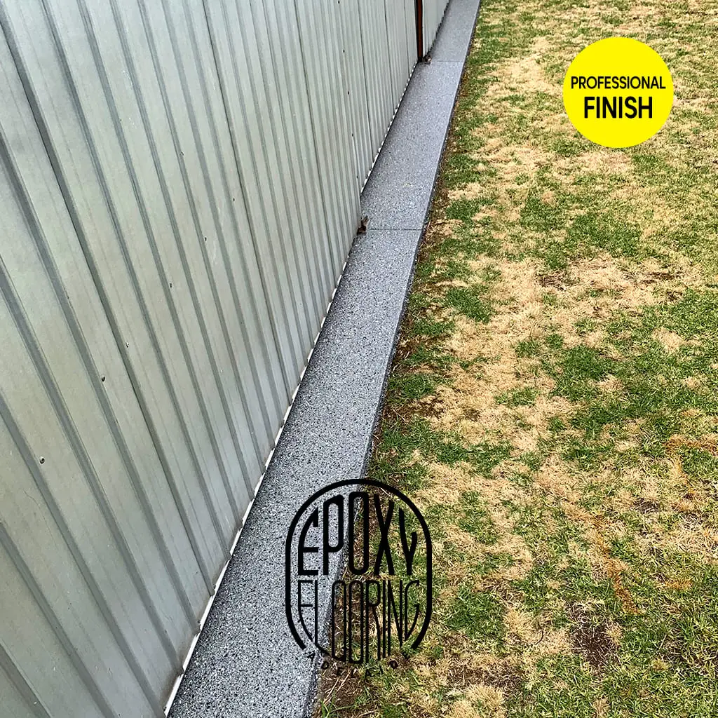 Pennington Adelaide shed. Epoxy floor