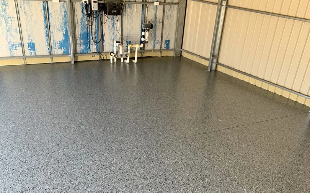 Pool and Storage Shed – Sefton Park