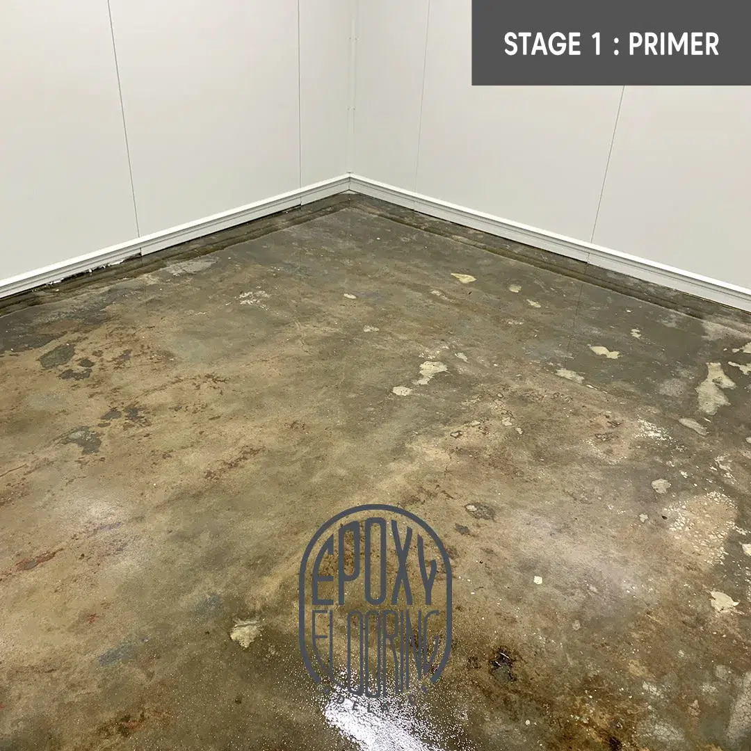 Primer for expoxy floors
