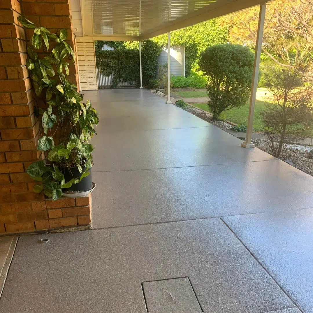 Seaford outside flooring after