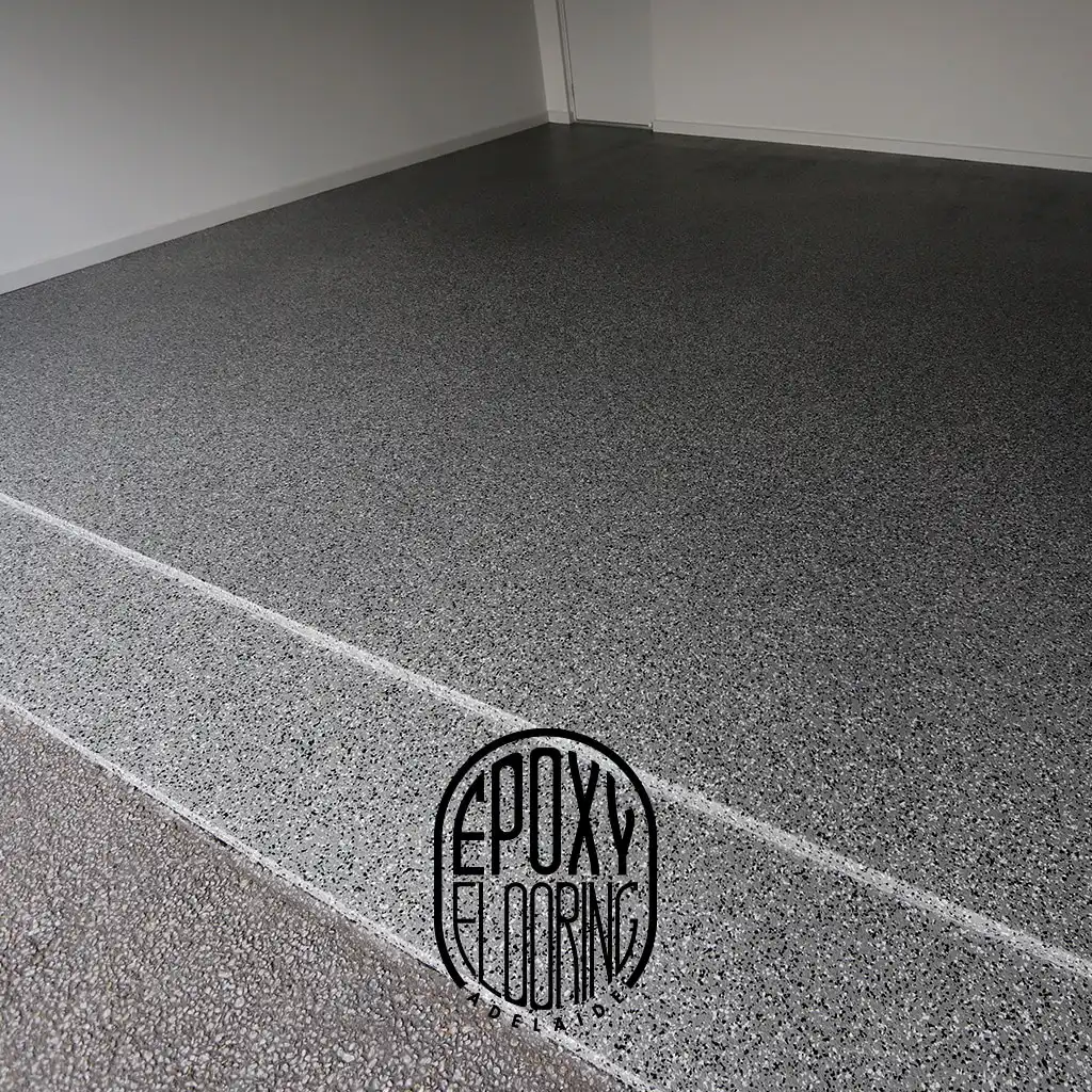 epoxy flooring double garage